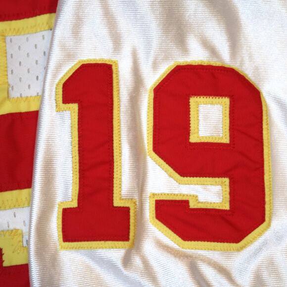 Mitchell & Ness Joe Montana KC Chiefs NFL Throwback Jersey White 1994 Mens Sz 60 - Picture 16 of 16